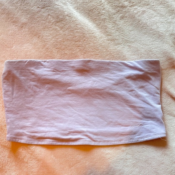3/$24 Basic Lilac Cropped Tube Top - Picture 1 of 2